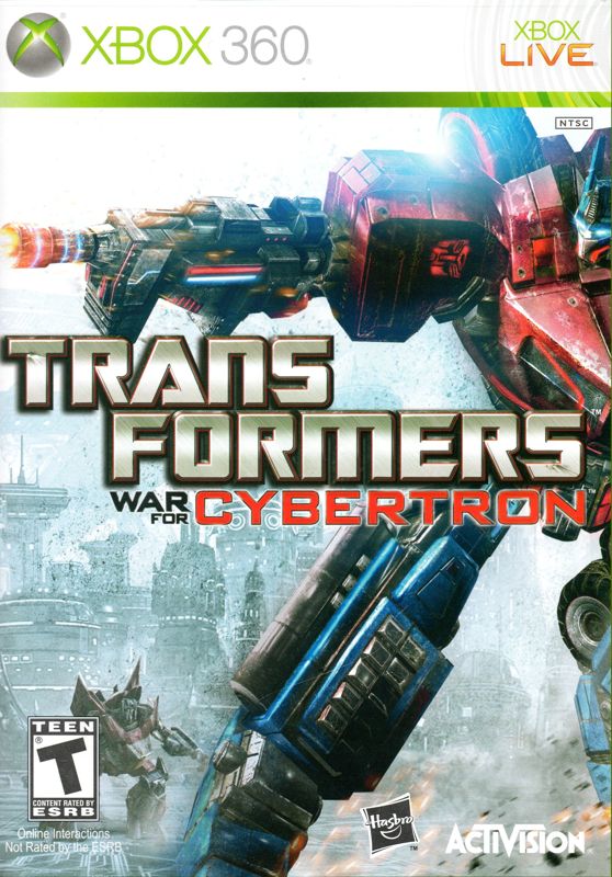 Transformers: War for Cybertron box art for Playstation 3